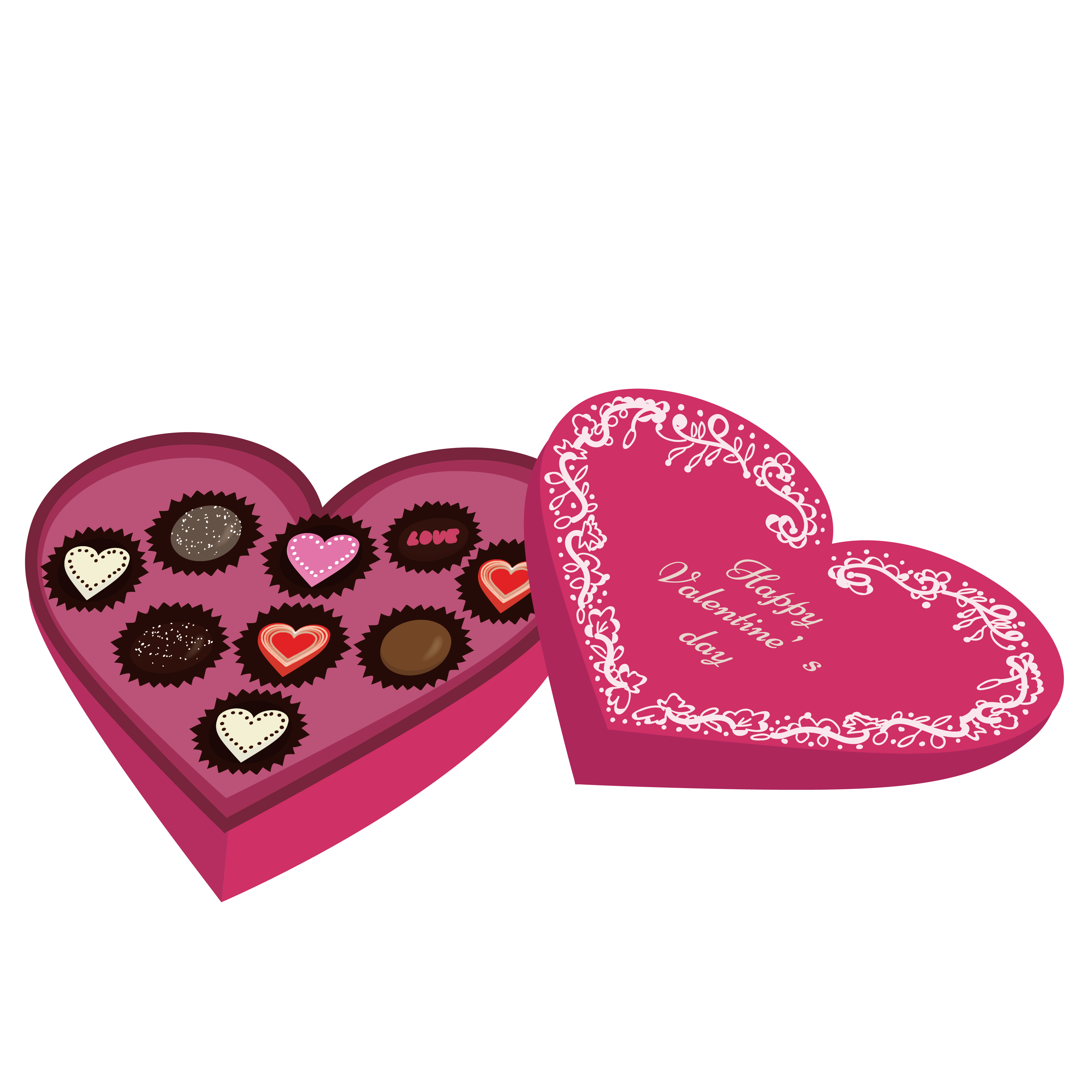 バレンタインデーのイラスト-無料イラスト