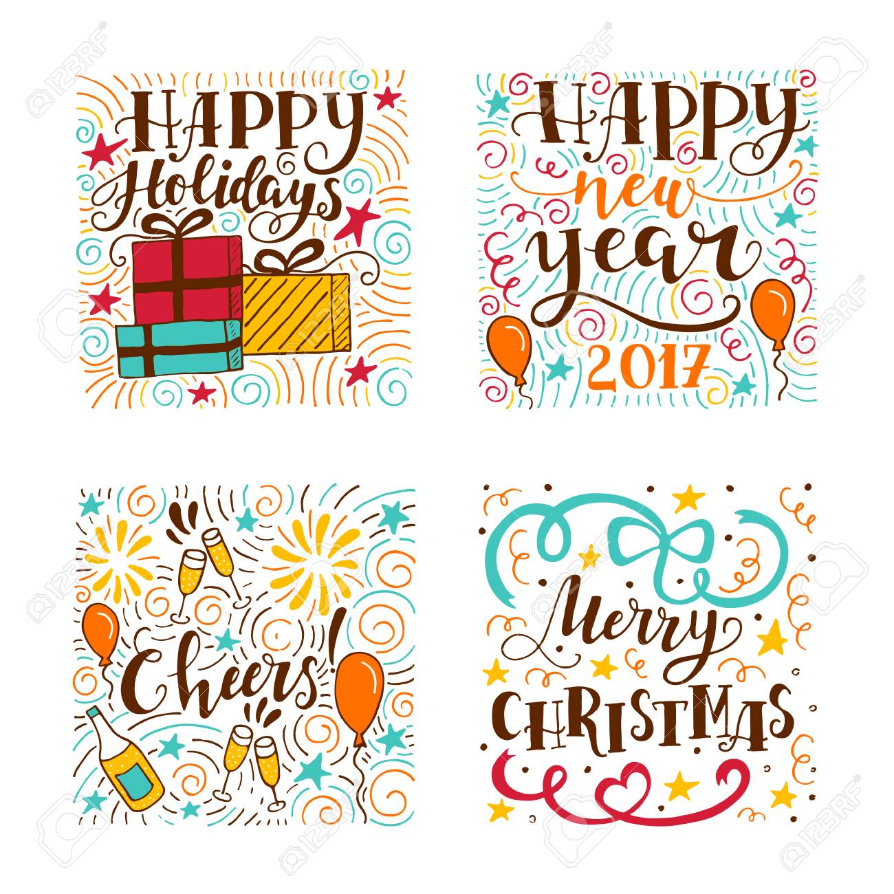 Merry Christmas メリークリスマス文字 おしゃれ イラスト無料 フリー90308素材Good