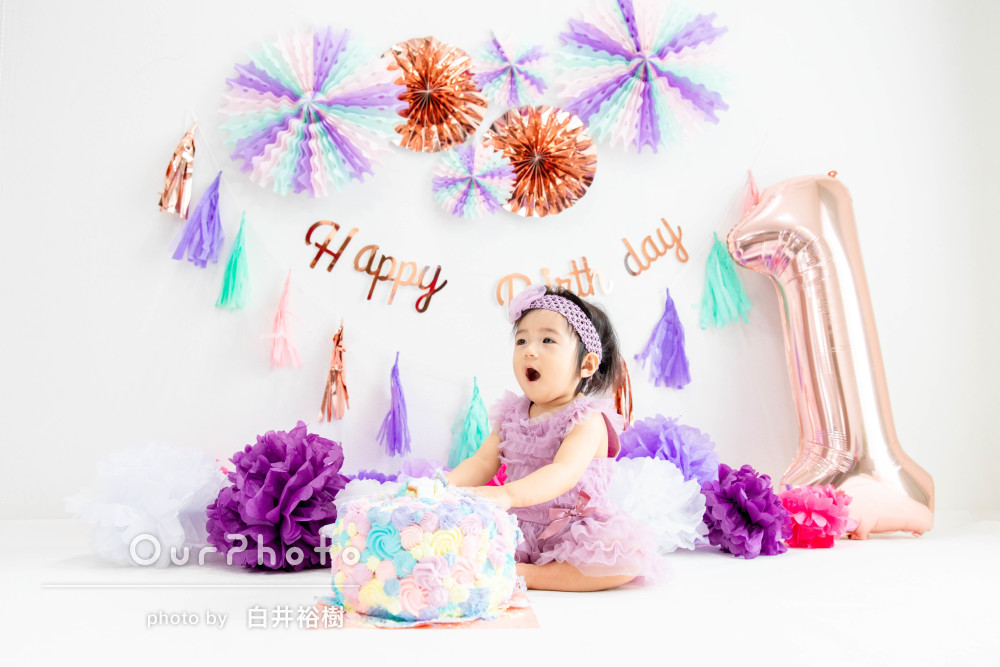 誕生日飾り付け100均セリアのアイテムも活用 おしゃれなくすみカラーのバルーンとペーパーフラワーで中学生娘のお祝いをしましたUCHIの平屋