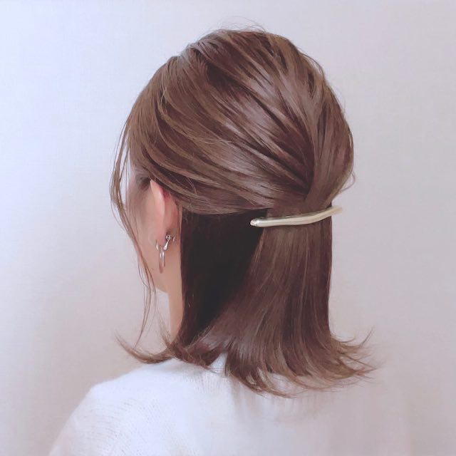 ボブの結婚式&二次会向けアレンジ♡これでもう迷わない！HAIR