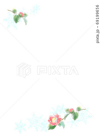 お歳暮お礼はがきのイラスト素材 - PIXTA