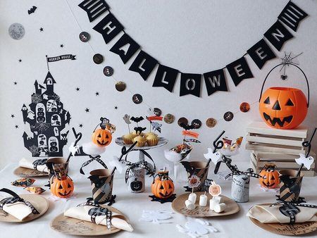 ALL100均でハロウィンテーブルコーディネート！ショップのアイデア暮らしニスタ