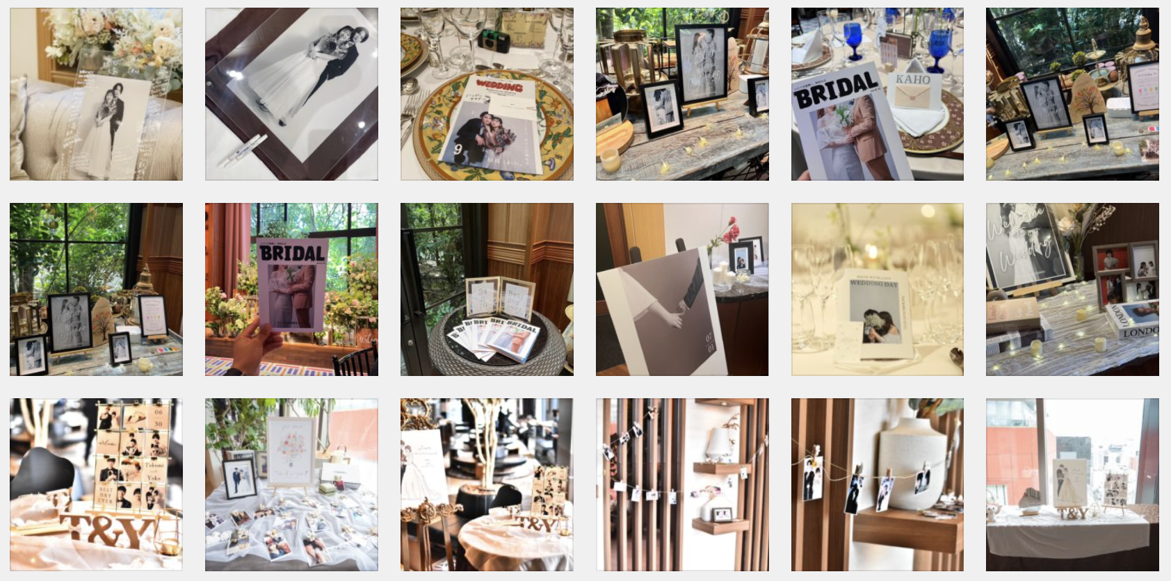 ウェルカムスペース装飾写真や小物など、絶対にオシャレになる鉄板アイテムまとめARCH DAYS