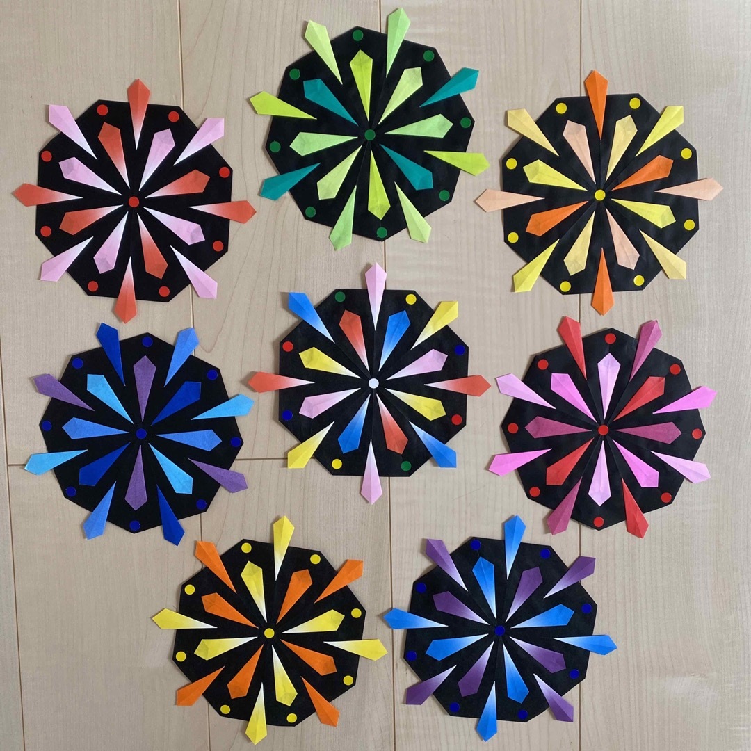 夏 壁面飾り 切り絵 ふわぽん 通販 14246021Creema クリーマ