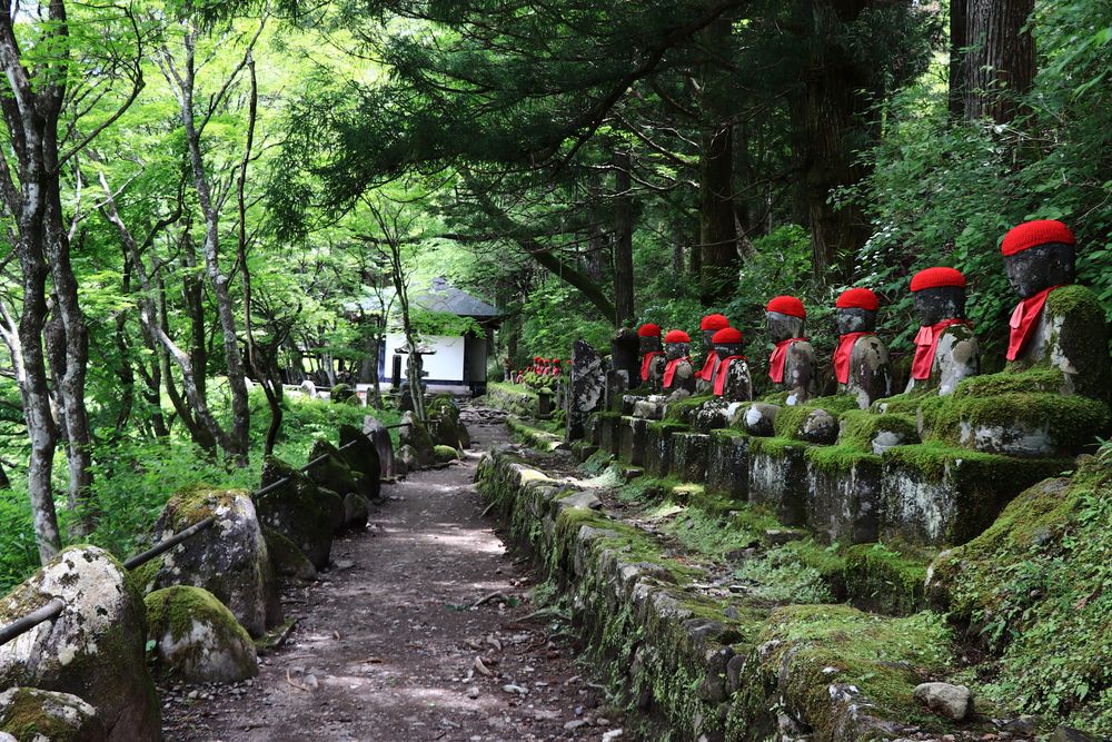 日光並び地蔵の写真素材 - PIXTA