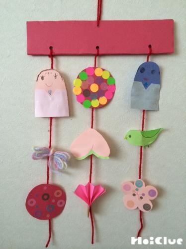 雛人形 吊るし飾り P82603 インターネット店だけ☆限定販売飾り物がたくさんついたかわいい吊るし飾り♪職人手作りの 秀光人形工房 五月人形・鯉のぼり・おひなさま人形工房