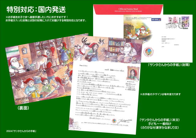 フィンランドのサンタクロースへ手紙を送る方法レトログ