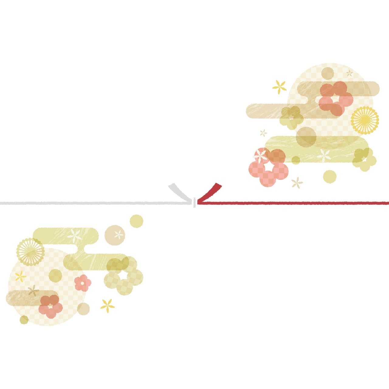 🆓のし紙 熨斗💗無料ダウンロード「かわいい」雛形・テンプレート素材