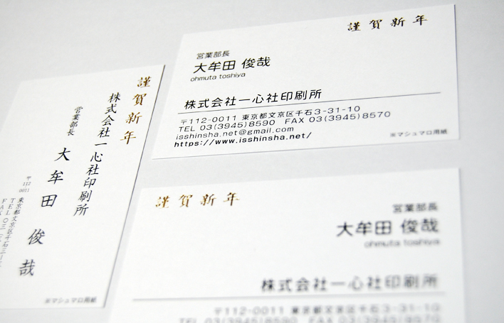 平成３１ 年１ 月新年号『新みみより』年賀名刺広告申込書