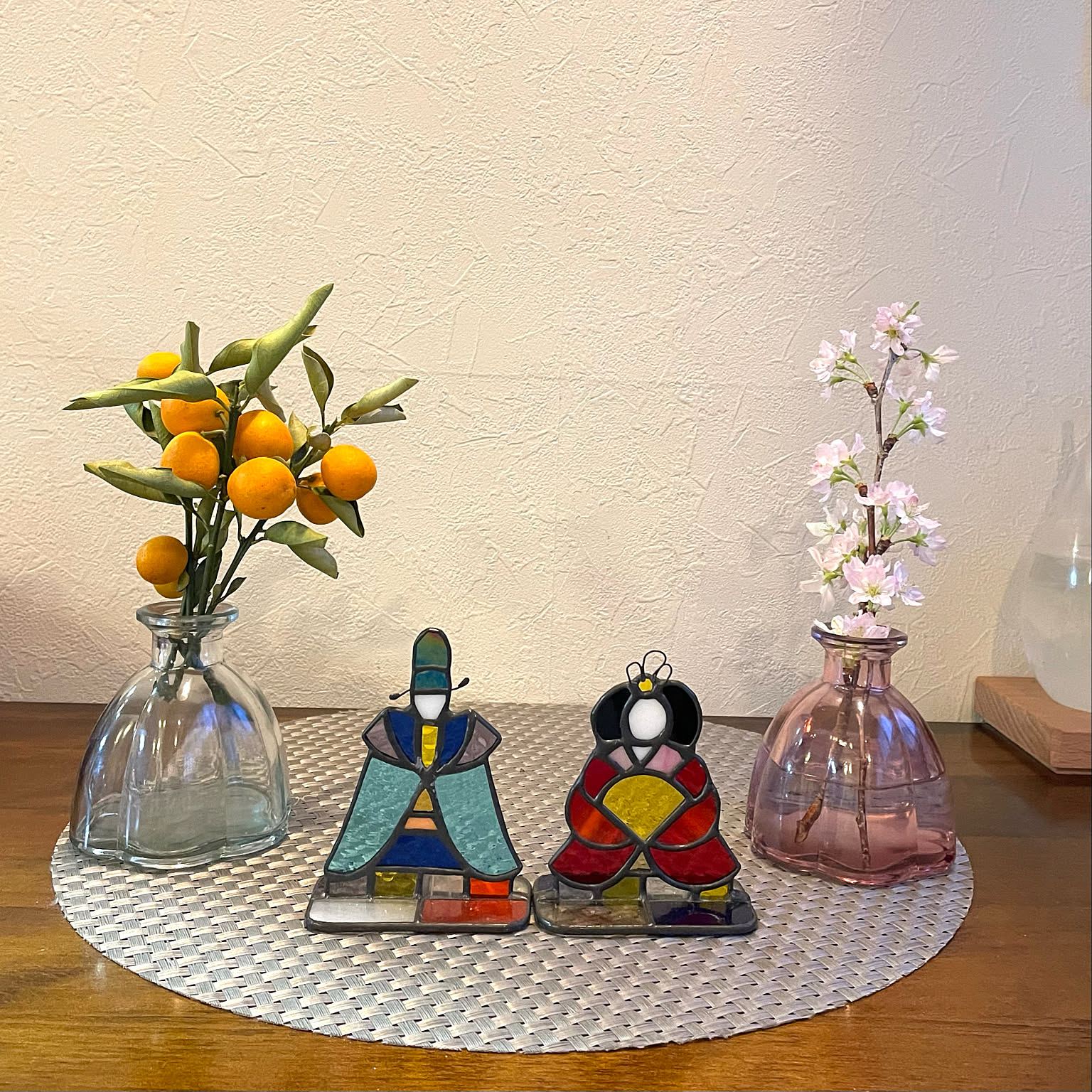 水換え不要 桃の花の小枝花瓶挿し 節句 アートフラワー シュシュフルール 通販 18809433Creema クリーマ