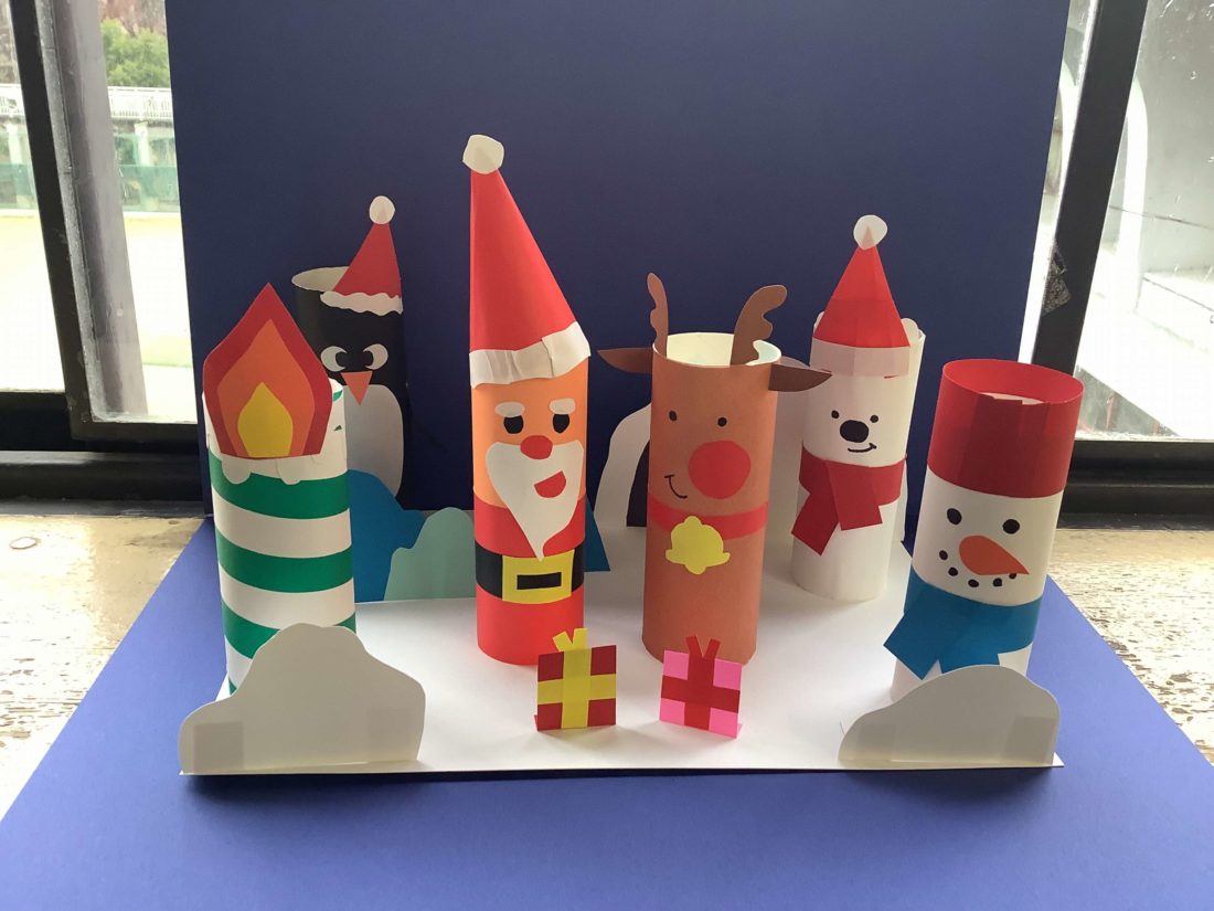 クリスマス 保育 製作 サンタクロース トナカイ - メルカリ