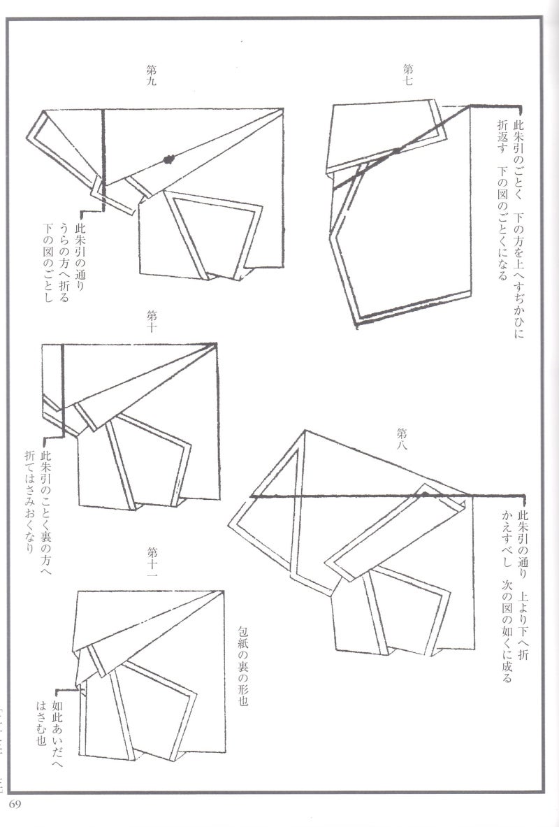のし袋の折り方と向き - 真言宗 湯谷山.最明寺