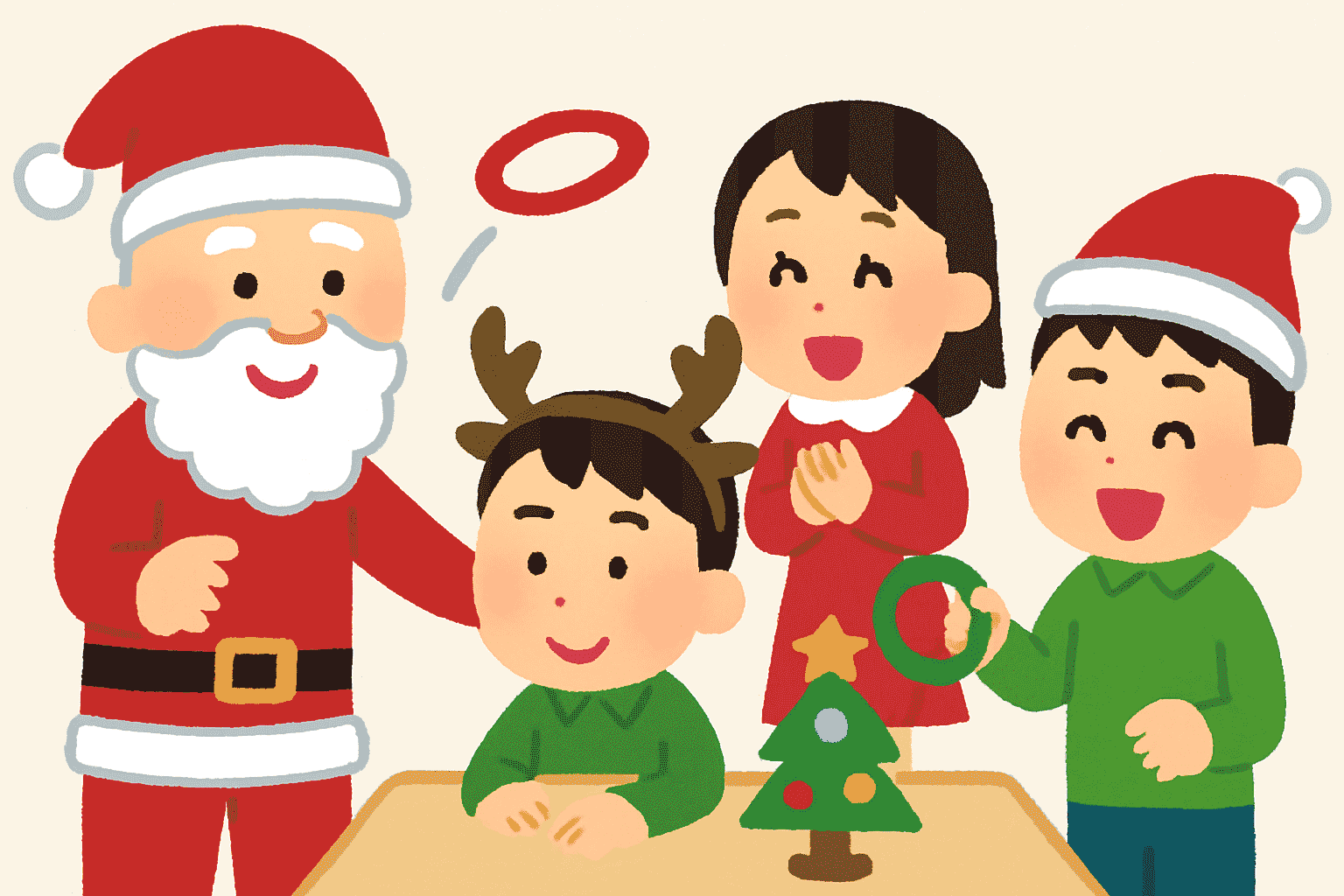 クリスマス工作 袋に投げ入れて遊ぼう！サンタのプレゼントゲーム♪ 工作遊び