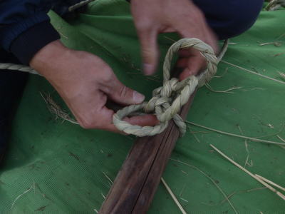 門松つくり : 瑞幸の息抜き