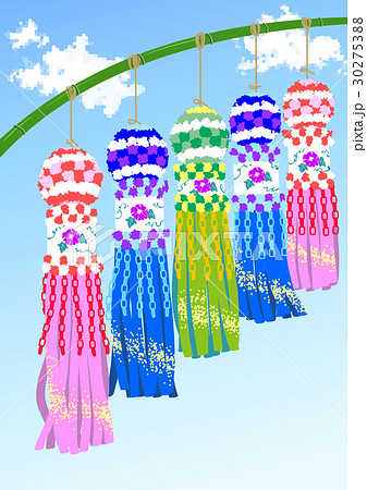 仙台の七夕まつりイメージ - No: 4842076写真素材なら「写真AC」無料 フリー ダウンロードOK