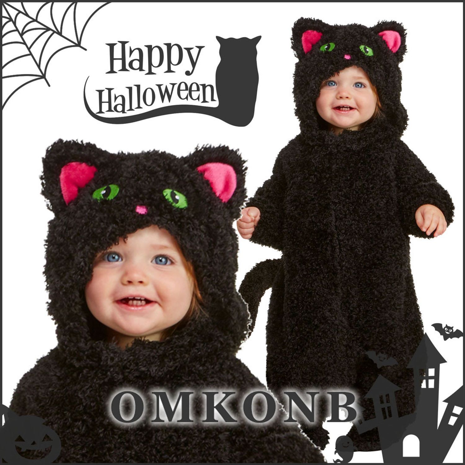 Qoo10ハロウィン 仮装 アニマル 黒猫 パフォ : ホビー・コスプレ