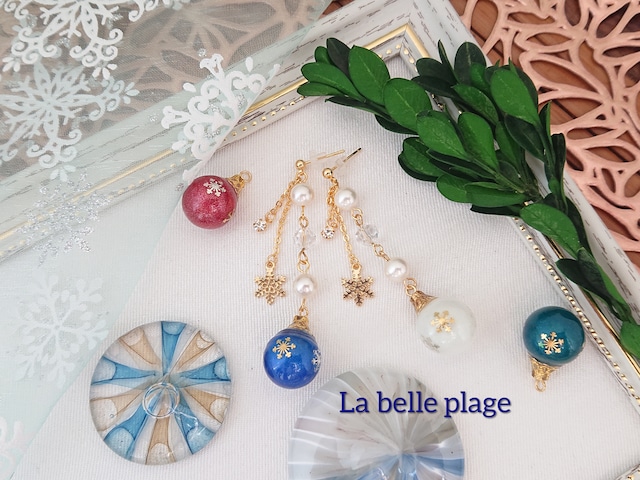 再販 可愛いクリスマスイヤリング&ピアス 秋 冬 プチプラ クリスマス - luna'S GALLERY 〜ルナ〜minne byGMOペパボ国内最大級のハンドメイド・手作り通販サイト