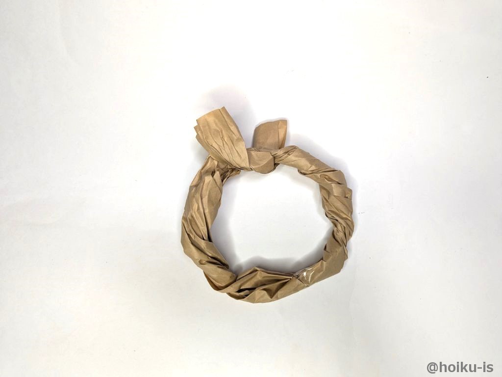 紙ひも お正月準備をしよう！紙ひもで出来るしめ縄の綯い方 おうち時間 日本文化