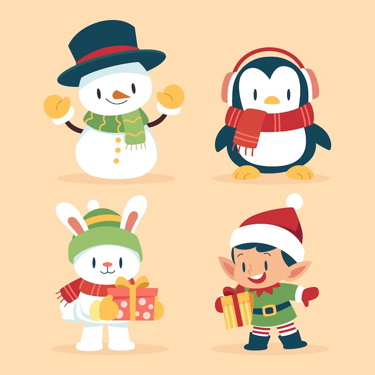 🎄「鬼滅の刃」クリスマスみにきゃらイラスト🎄 各キャラクターイラストのご紹介胡蝶しのぶ鬼滅の刃demonslayerufotablekimetsunoyaibakny