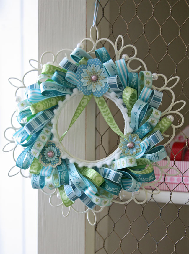 リースに！ラッピングに！ワイヤー付きシンプルリボン結びの作り方Sunny's Life ~お気にいりと暮らす毎日