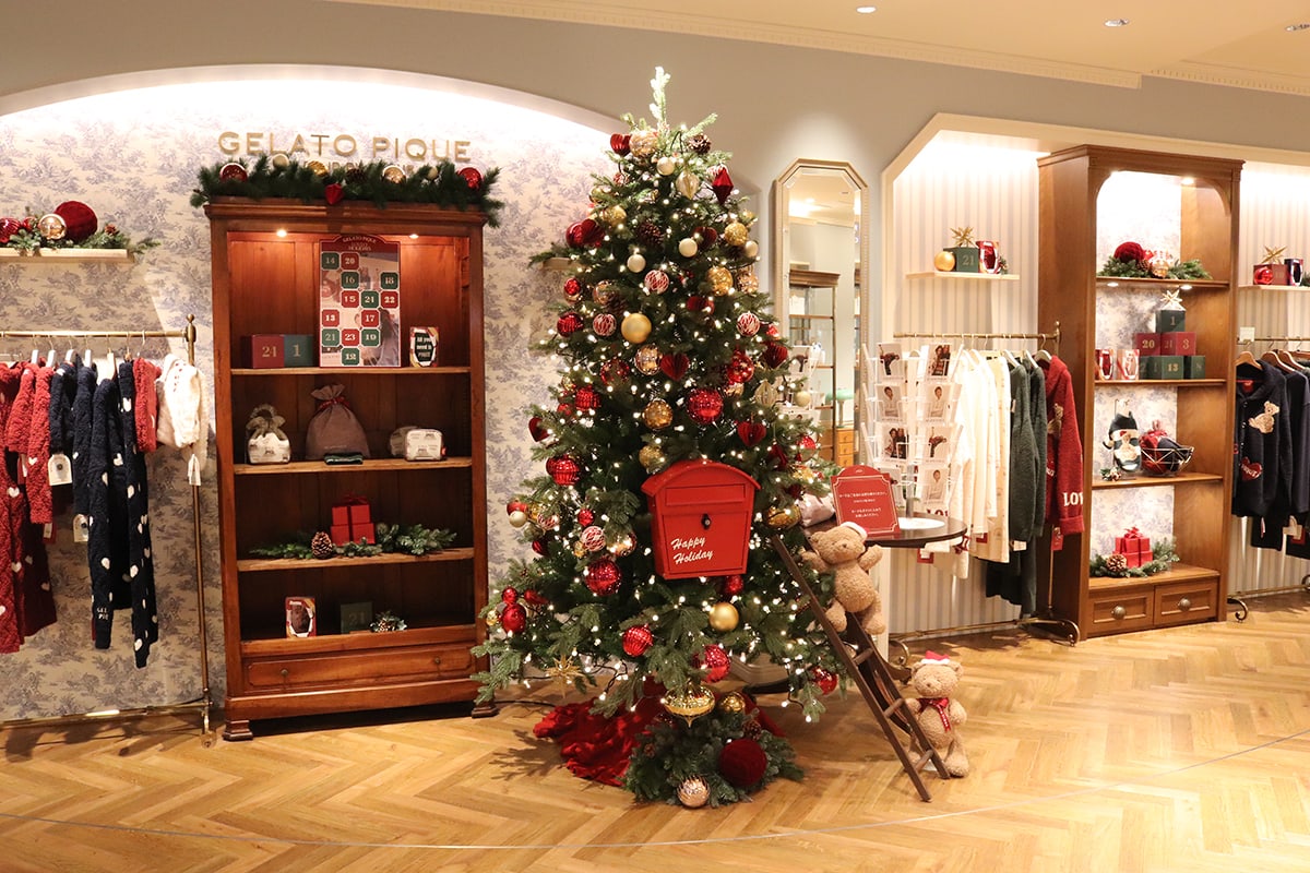 ジェラート ピケ最大級のポップアップイベント「GELATO PIQUE CHRISTMAS GIFT MARKET 2024」表参道ヒルズで11月22日よりスタート！ホリデーシーズンのギフトに特化したスペシャルな空間に、内田理央、辻希美、DaiShunらも来場。一足お先にホリデー気分を満喫- 日刊