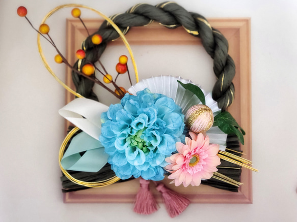 12月下旬以降発送開始・先行予約・数量限定 お正月のリース 手作りの正月飾り茨城県ひたちなか市ふるさと納税サイト「さとふる」