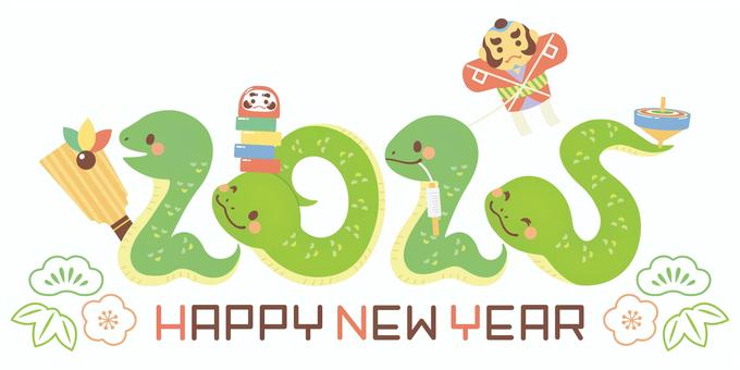 かわいい蛇のベクターイラスト へび 巳年 干支 十二支 正月 のイラスト素材115124023- PIXTA