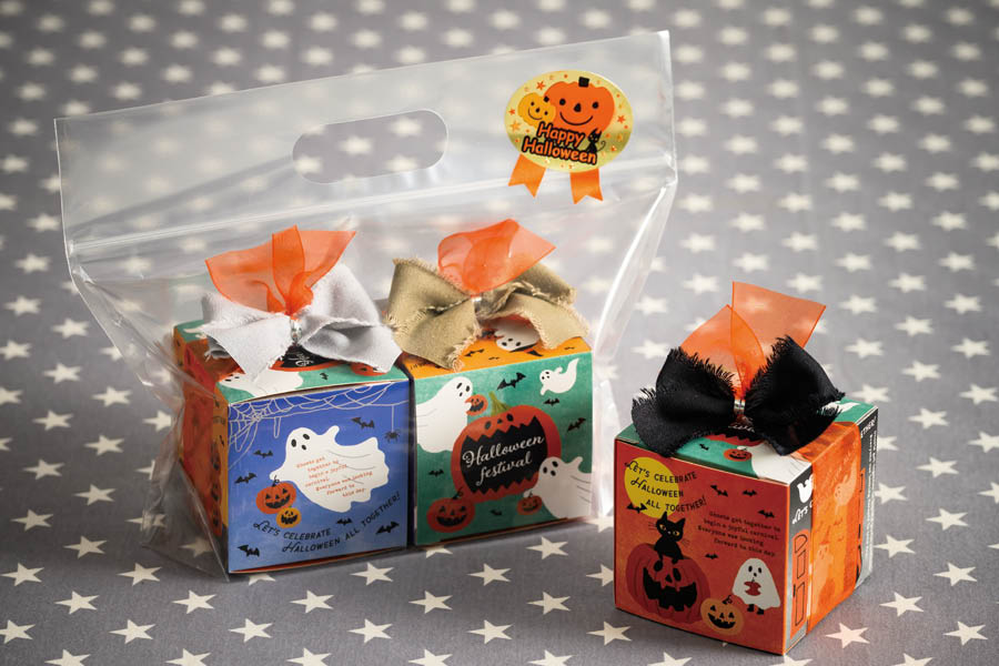 100均グッズでハロウィンの可愛いラッピング オバケ編 ♪ ※作り方あり』