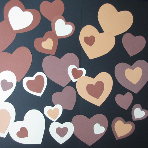 壁面飾り 冬 ２月 ハッピーバレンタイン 布 Saki's factory☆ 的作品 13280817Creema