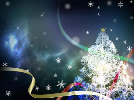 クリスマスイラストPNG素材、 ツリーの周りカラフルなボール。, きらめく明り, 虹またはリボン。ベクター画像、PSDファイルと背景 - Pngtree