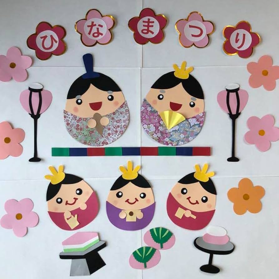 2026年最新版！飾って&撮って可愛い！手作りできるひな祭りモチーフの壁面飾り五色 雛人形・五月人形の原孝洲