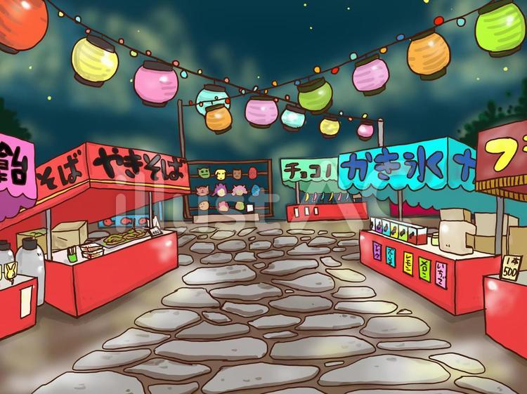 お祭り・屋台・縁日イラスト集 Vol.116カット収録オリジナルグッズ・イラストダウンロード販売サイト「87区」