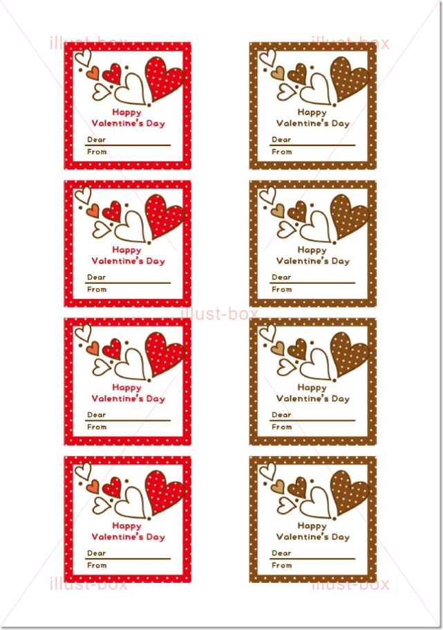 手作りバレンタインタグkamitote 紙のあるくらし＊ペーパークラフト作家