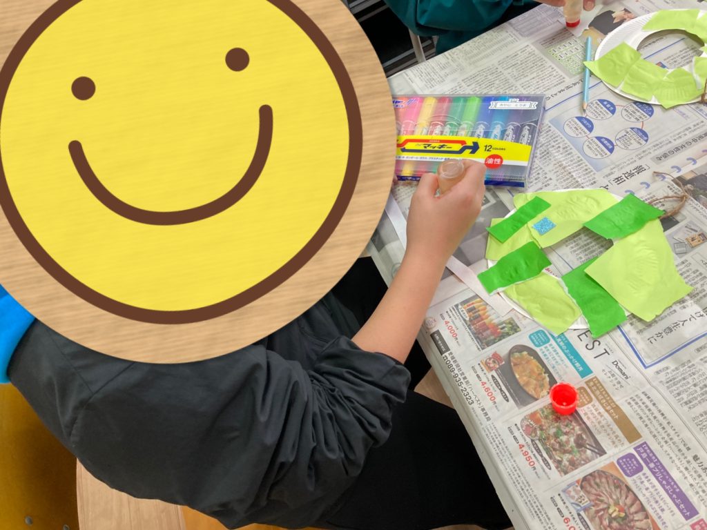 しめ縄 製作 紙皿TikTok