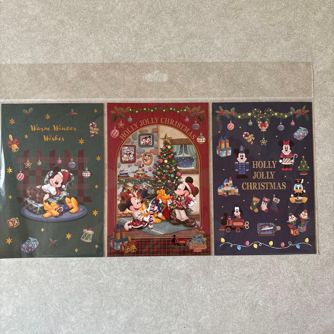 ディズニーシー☆クリスマスのスタンプ入りポストカード☆2014.11.7の通販 by ニャンコ's shopラクマ