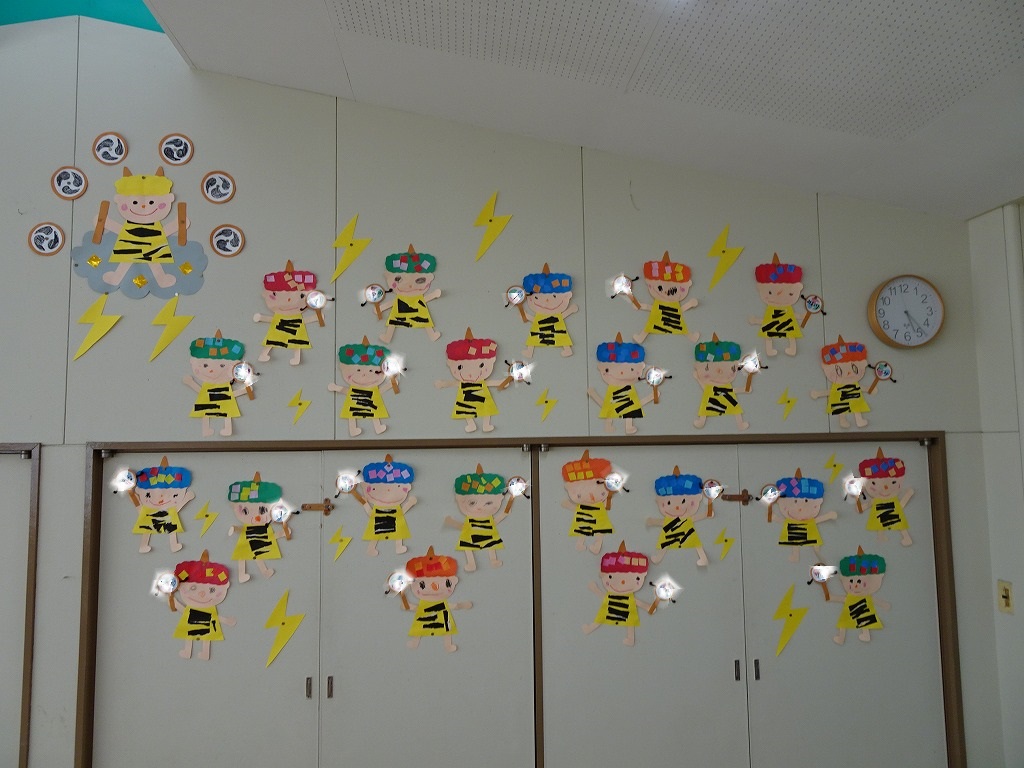 夏らしい壁面と暑苦しい語り : マトリョーシカな毎日