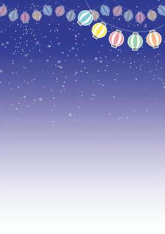 夏祭り用_花火のフレーム素材無料イラスト素材素材ラボ