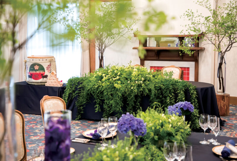 大人花嫁がトキメク♪ 和風モダンなテーブルコーディネートや装花でオリジナルの結婚式をマイナビウエディング プレミアムヴェニュ