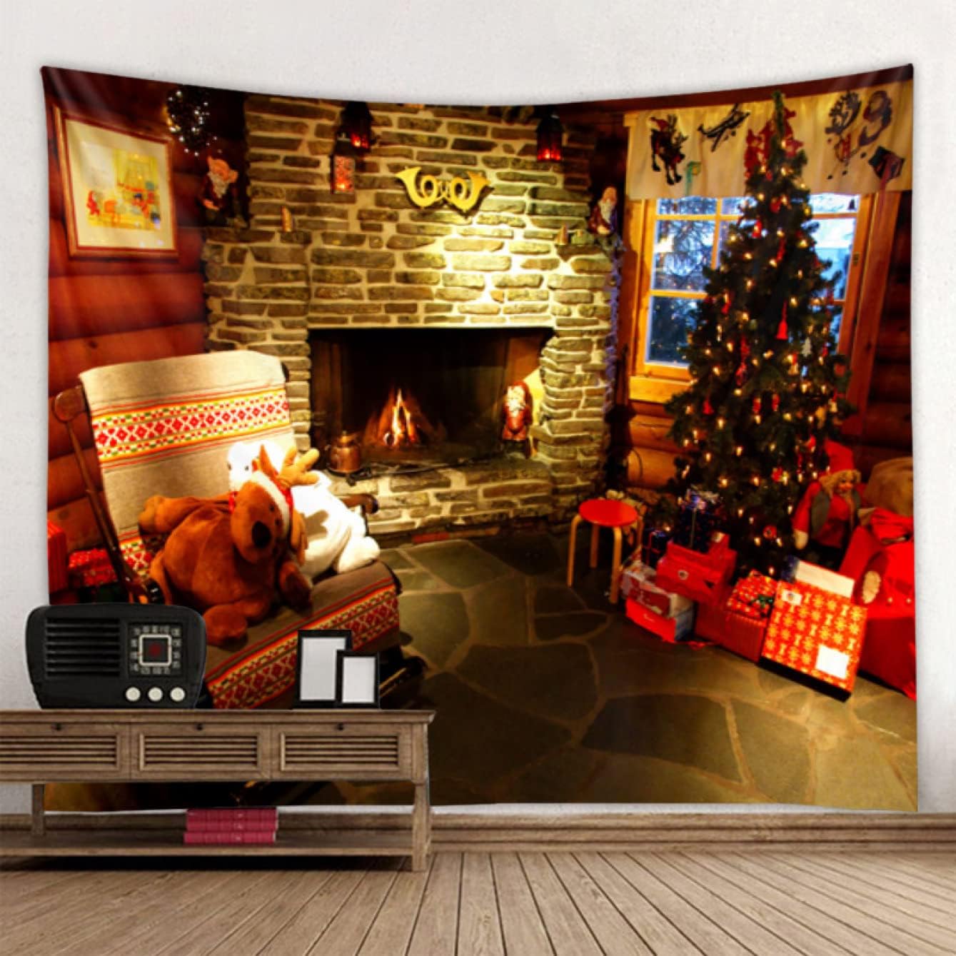 オーナメントを壁に飾り付けクリスマスウォールツリーの作り方ARCH DAYS