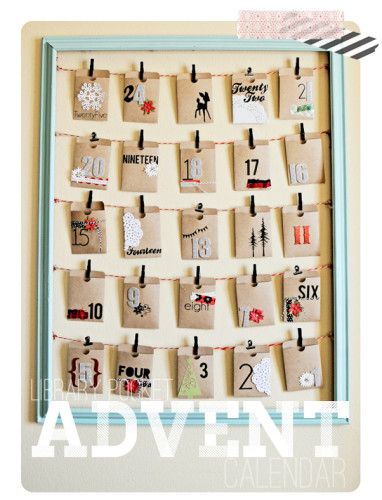 アドベントカレンダーを100均グッズで手作り!中身お菓子以外のアイデア例まとめ - 100均✖Sweetsレシピ‼