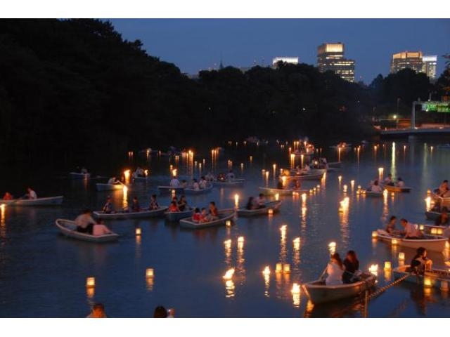 皇居千鳥ヶ淵灯ろう流しが3年ぶりに29、30日で開催！希望の灯ろうが彩る株式会社オマツリジャパン