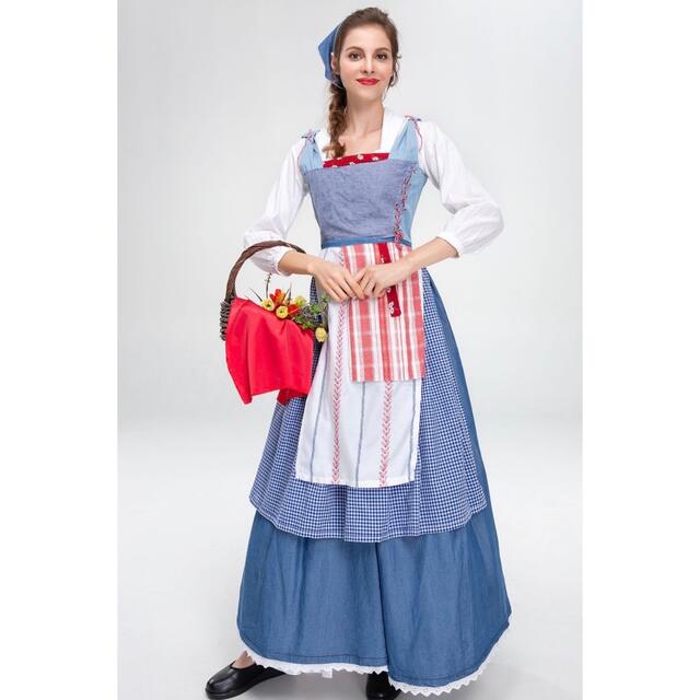 即購入可 美女と野獣 町ベル仮装セット ウィッグ付き