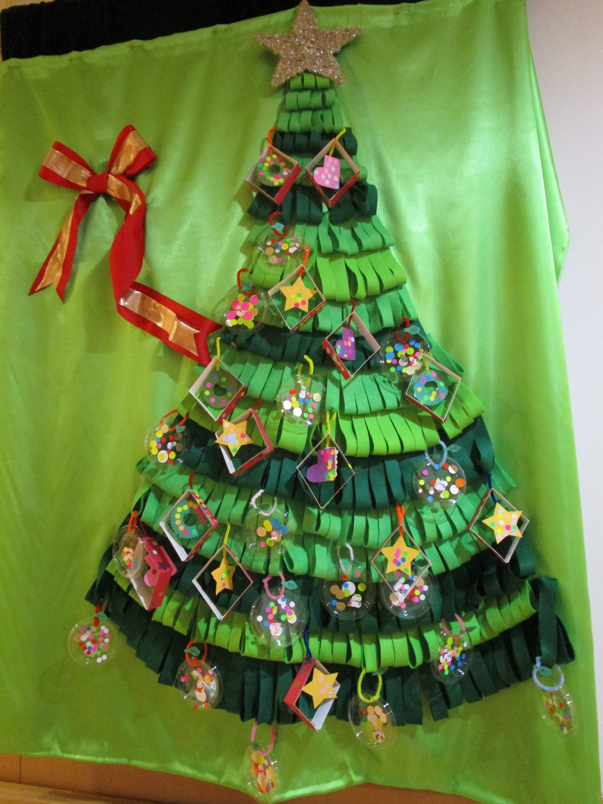 動画付き クリスマス製作♪紙コップで立体クリスマスツリーチルコレ