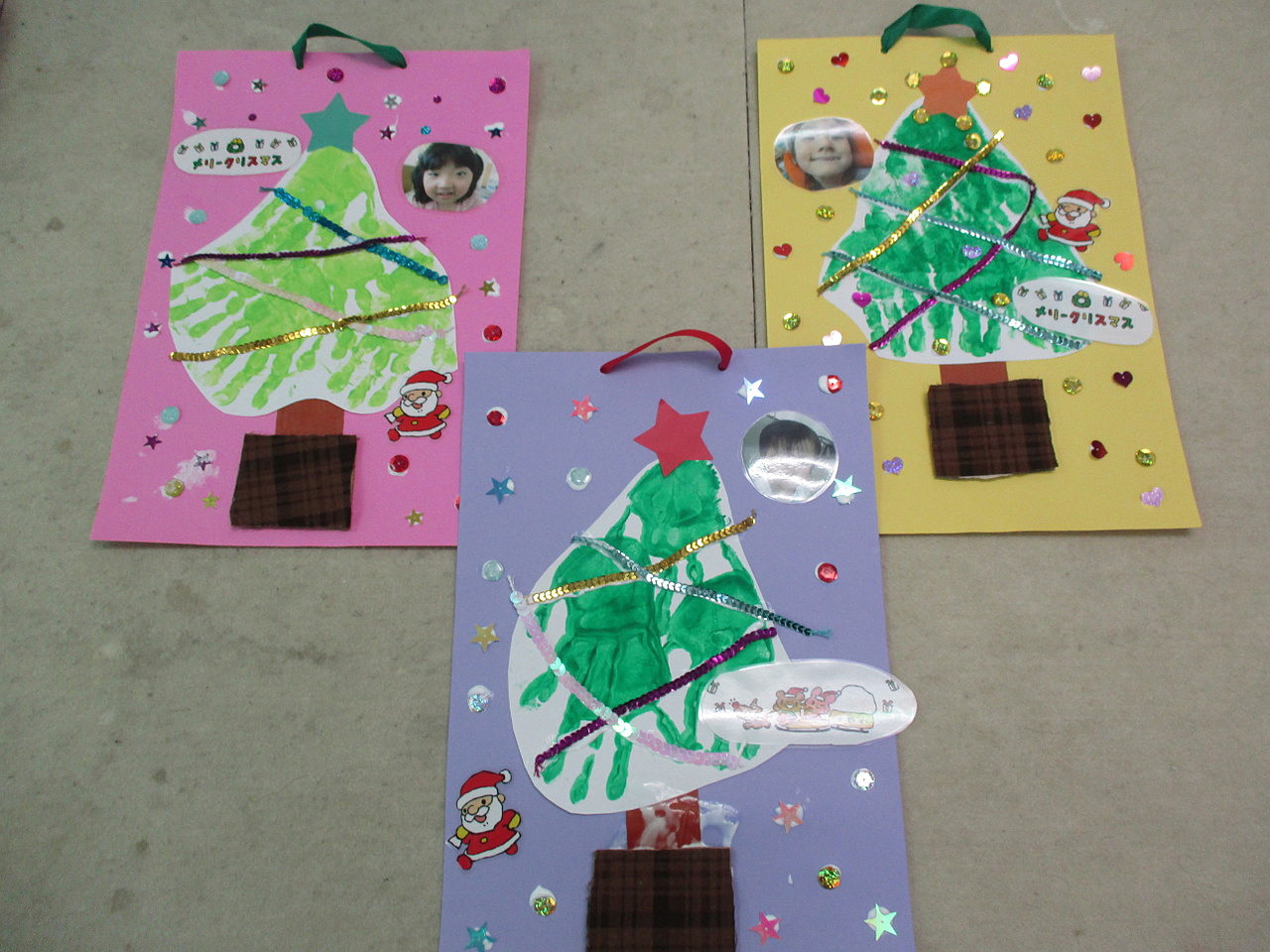 クリスマス手形アートDouce デゥース のニュースまいぷれ 江戸川区