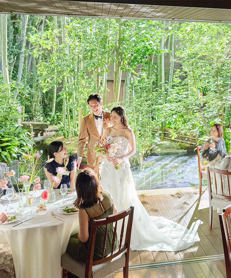 オンライン結婚式ハイブリッド型披露宴ライブ配信企画・配信・運営全てお任せ下さい