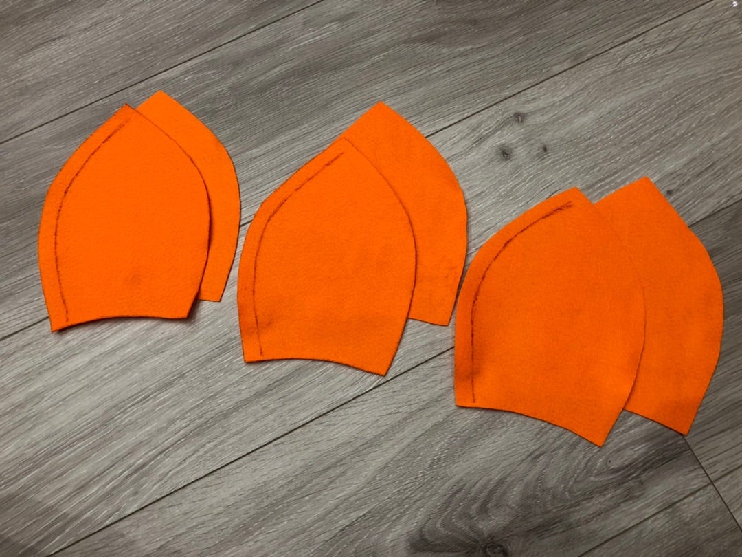 ハロウィン帽子の作り方簡単かわいいカボチャ