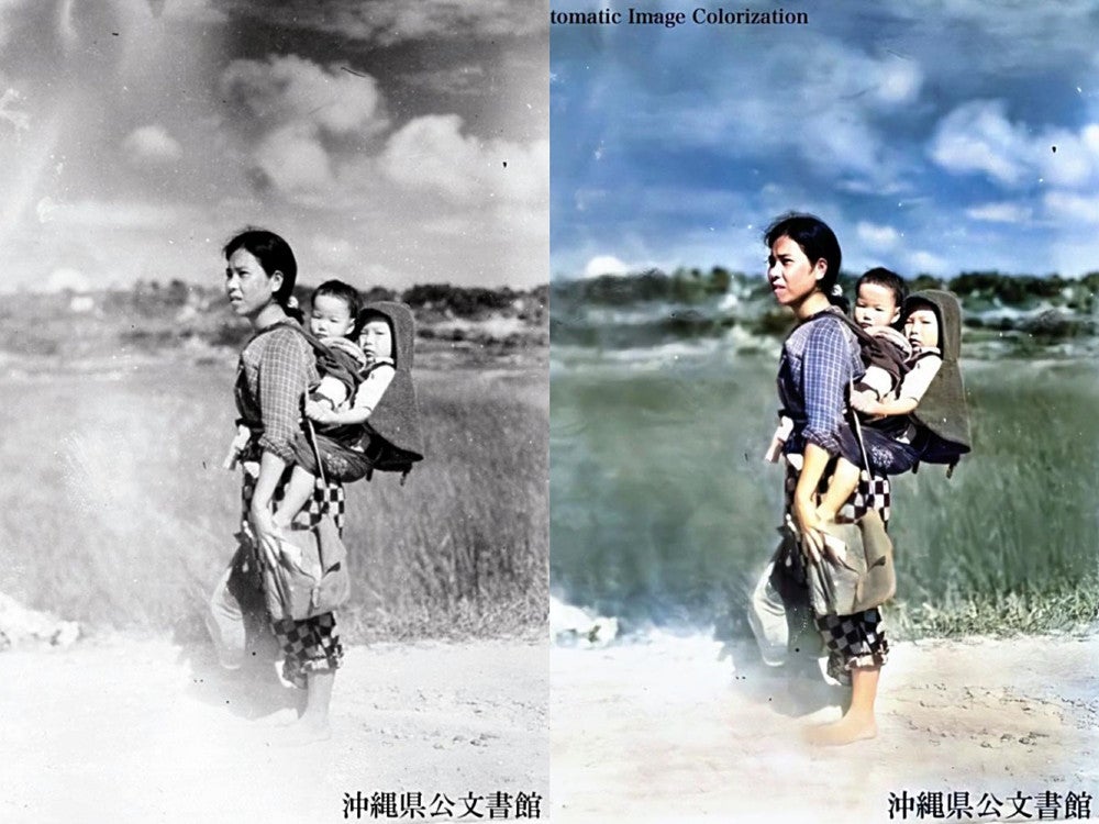 沖縄戦写真「カラー化は76年越しの会話」 ツイート男性が感じるパラレルワールド - 琉球新報デジタル