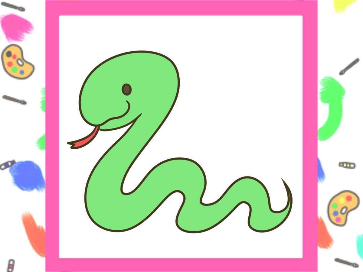 2025年は巳年！スタンピングで描く年賀状〜材料・作り方・活動のねらい お正月製作 保育士・幼稚園教諭のための情報メディア ほいくis ほいくいず