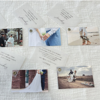 結婚式の招待状に同封する付箋について手作りキット・印刷込みキットを通販で買うなら専門店のいっぽ