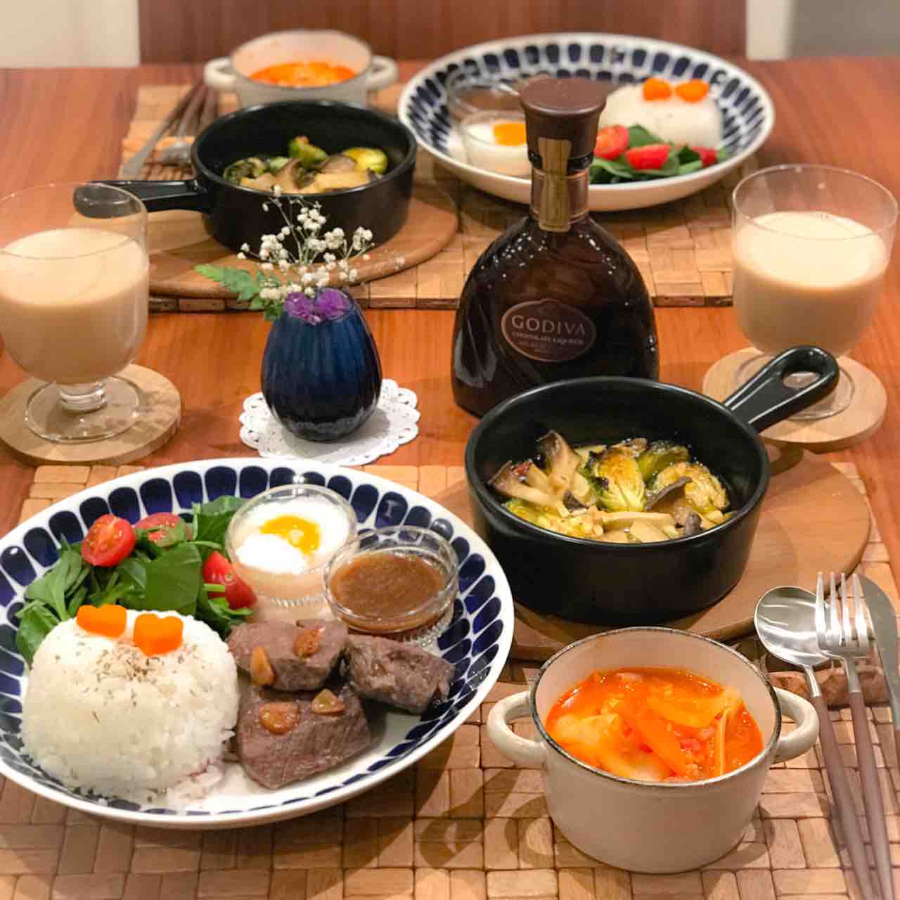 バレンタインです！！バレンタインディナー。みきママの毎日家ごはん